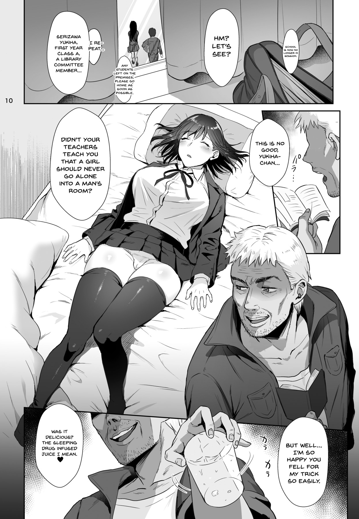 Hentai Manga Comic-The Library Girl-Read-9